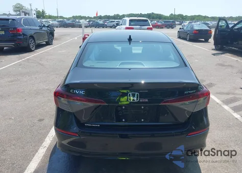 2025 Honda Civic Sport из США, поврежденный, VIN 2HGFE2F54SH594134